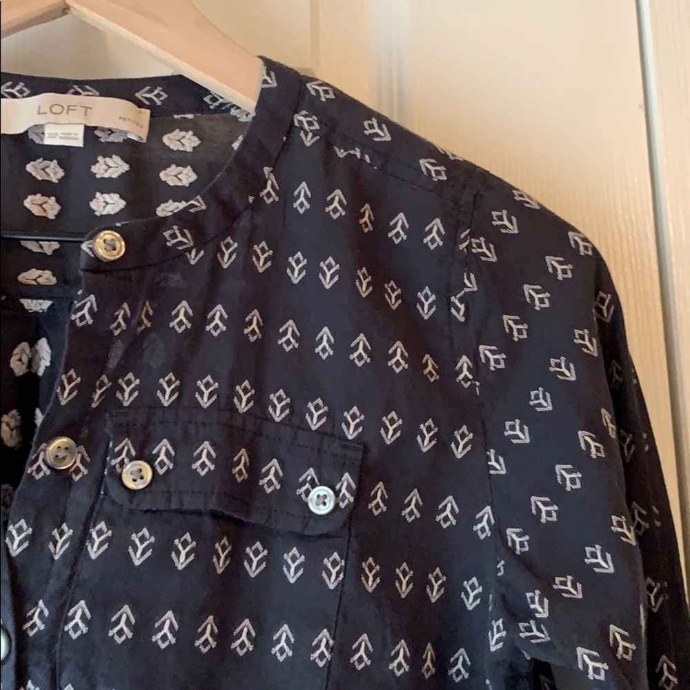 Loft Button Down Top - image 3